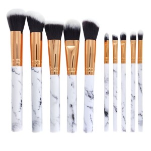 JOGO DE 10 PINCÉIS DE MÁRMORE COMPLETO