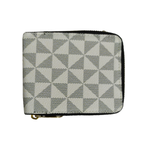 CARTEIRA MASCULINA QUADRICULADA