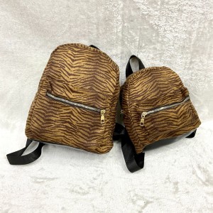 PROMOÇÃO KIT  MOCHILA ANIMAL PRINT DE CAMURÇA