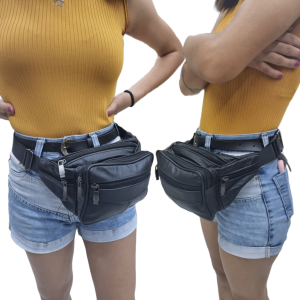 POCHETE DE COURO COM VARIÁS DIVISÓRIAS UNISSEX